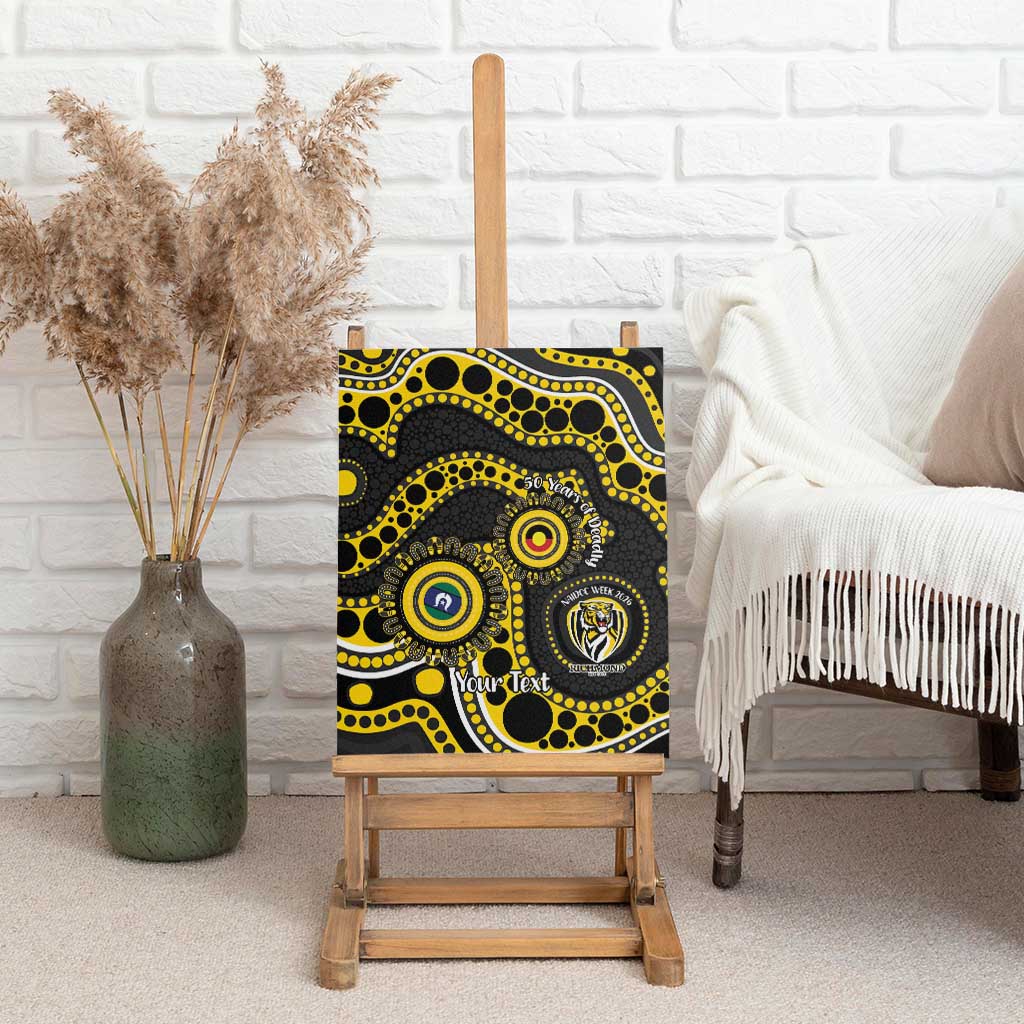 Richmond NAIDOC Week 2026 Personalised Canvas Wall Art 50 Years of Deadly Aboriginal Art