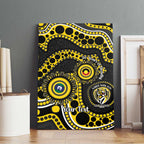 Richmond NAIDOC Week 2026 Personalised Canvas Wall Art 50 Years of Deadly Aboriginal Art