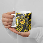 Richmond NAIDOC Week 2026 Personalised Ceramic Mug 50 Years of Deadly Aboriginal Art