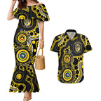 Richmond NAIDOC Week 2026 Personalised Couples Matching Mermaid Dress and Hawaiian Shirt 50 Years of Deadly Aboriginal Art