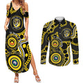 Richmond NAIDOC Week 2026 Personalised Couples Matching Summer Maxi Dress and Long Sleeve Button Shirt 50 Years of Deadly Aboriginal Art
