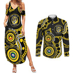 Richmond NAIDOC Week 2026 Personalised Couples Matching Summer Maxi Dress and Long Sleeve Button Shirt 50 Years of Deadly Aboriginal Art