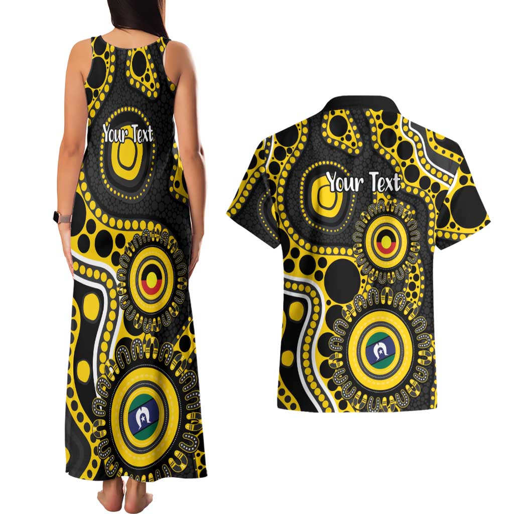 Richmond NAIDOC Week 2026 Personalised Couples Matching Tank Maxi Dress and Hawaiian Shirt 50 Years of Deadly Aboriginal Art