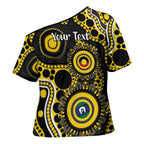 Richmond NAIDOC Week 2026 Personalised Cross Shoulder Shirt 50 Years of Deadly Aboriginal Art