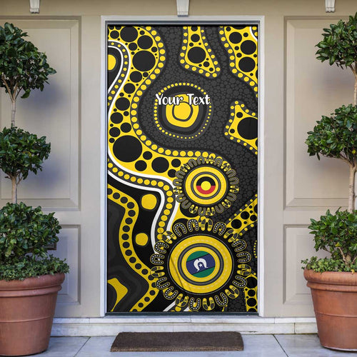 Richmond NAIDOC Week 2026 Personalised Door Cover 50 Years of Deadly Aboriginal Art