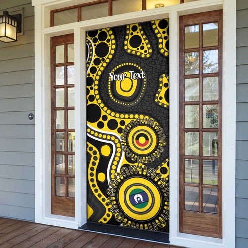 Richmond NAIDOC Week 2026 Personalised Door Cover 50 Years of Deadly Aboriginal Art