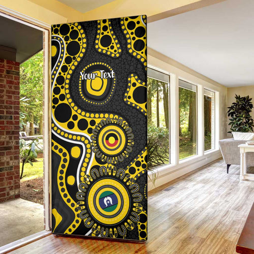 Richmond NAIDOC Week 2026 Personalised Door Cover 50 Years of Deadly Aboriginal Art