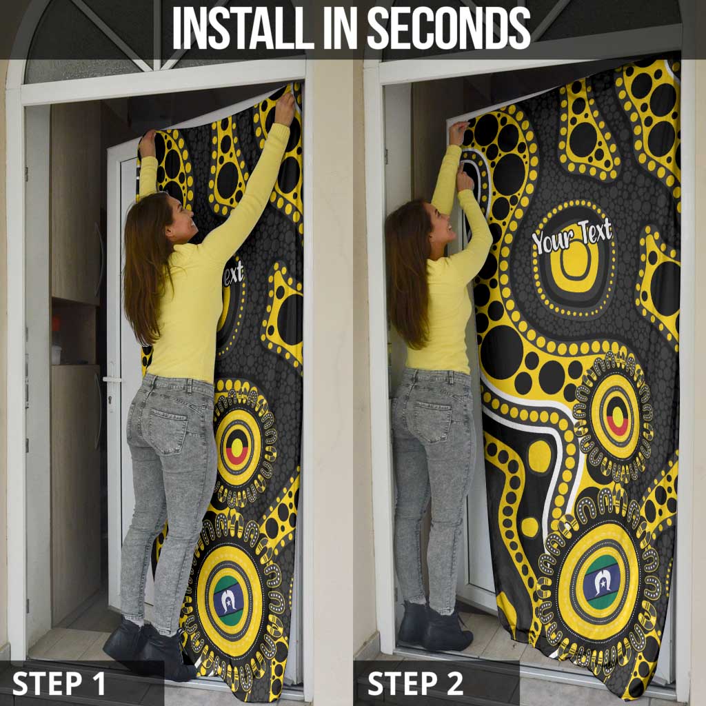 Richmond NAIDOC Week 2026 Personalised Door Cover 50 Years of Deadly Aboriginal Art