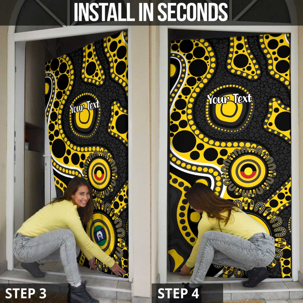Richmond NAIDOC Week 2026 Personalised Door Cover 50 Years of Deadly Aboriginal Art