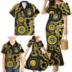 Richmond NAIDOC Week 2026 Personalised Family Matching Mermaid Dress and Hawaiian Shirt 50 Years of Deadly Aboriginal Art