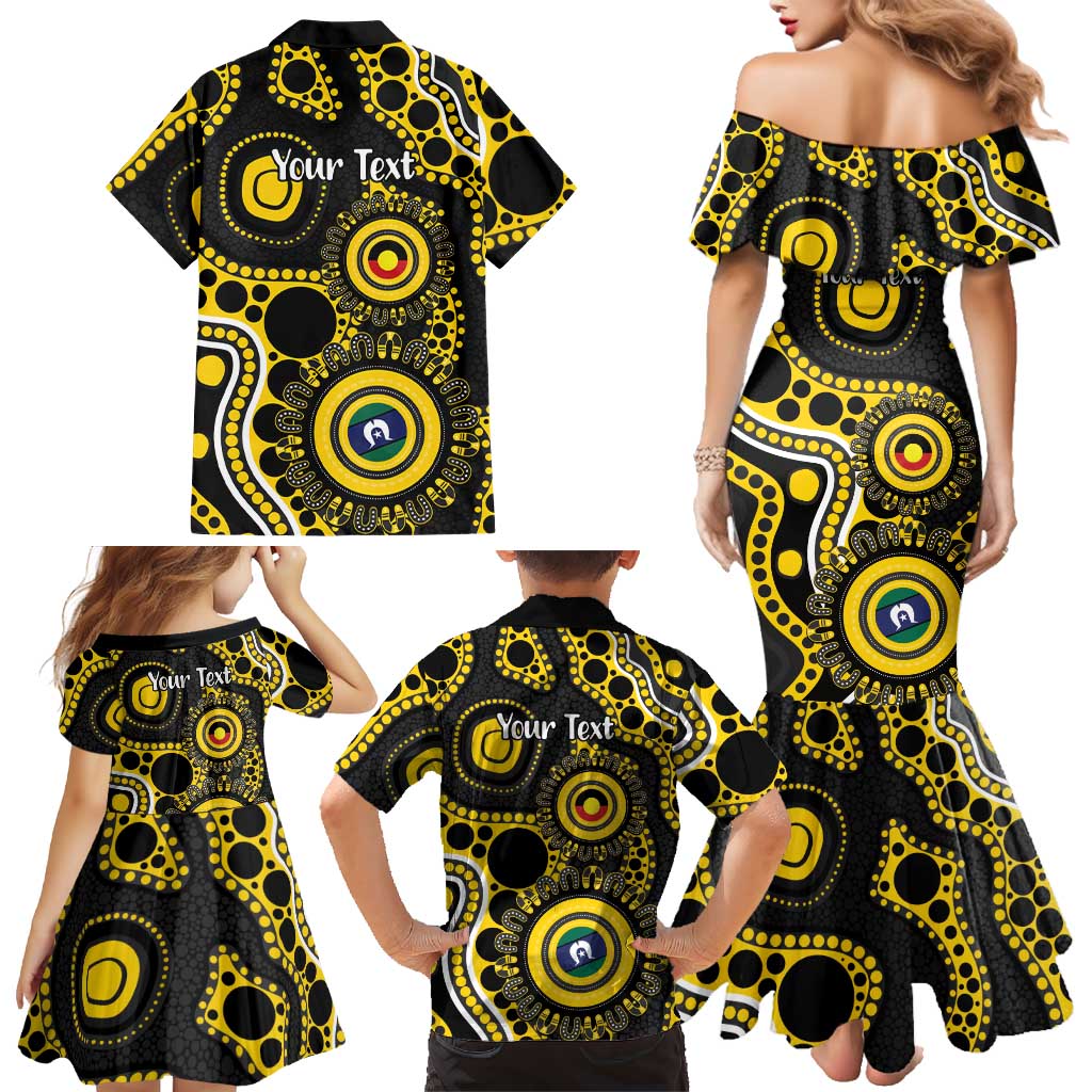 Richmond NAIDOC Week 2026 Personalised Family Matching Mermaid Dress and Hawaiian Shirt 50 Years of Deadly Aboriginal Art