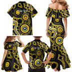 Richmond NAIDOC Week 2026 Personalised Family Matching Mermaid Dress and Hawaiian Shirt 50 Years of Deadly Aboriginal Art