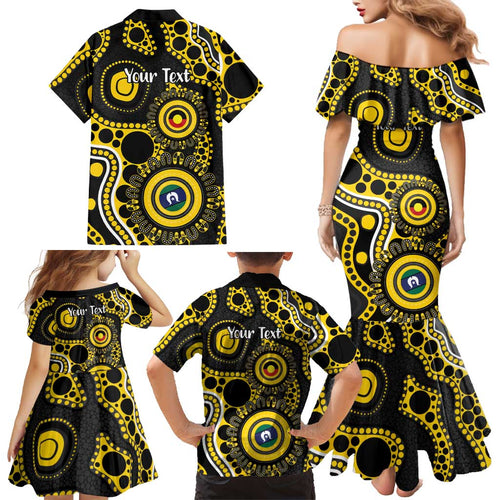 Richmond NAIDOC Week 2026 Personalised Family Matching Mermaid Dress and Hawaiian Shirt 50 Years of Deadly Aboriginal Art