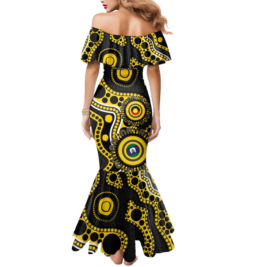 Richmond NAIDOC Week 2026 Personalised Family Matching Mermaid Dress and Hawaiian Shirt 50 Years of Deadly Aboriginal Art