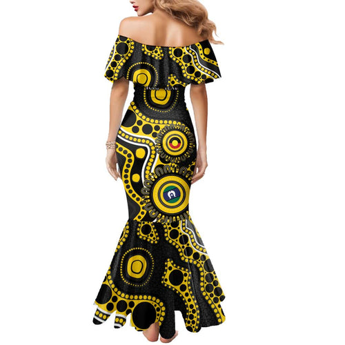 Richmond NAIDOC Week 2026 Personalised Family Matching Mermaid Dress and Hawaiian Shirt 50 Years of Deadly Aboriginal Art