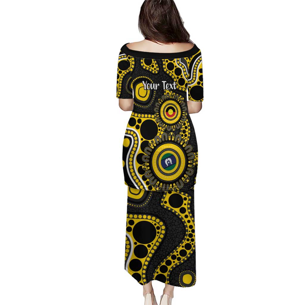 Richmond NAIDOC Week 2026 Personalised Family Matching Puletasi and Hawaiian Shirt 50 Years of Deadly Aboriginal Art