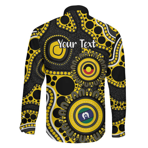 Richmond NAIDOC Week 2026 Personalised Family Matching Short Sleeve Bodycon Dress and Hawaiian Shirt 50 Years of Deadly Aboriginal Art