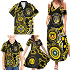 Richmond NAIDOC Week 2026 Personalised Family Matching Summer Maxi Dress and Hawaiian Shirt 50 Years of Deadly Aboriginal Art