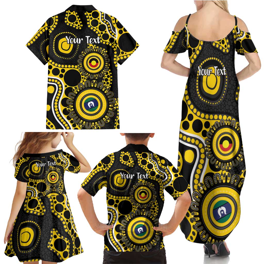 Richmond NAIDOC Week 2026 Personalised Family Matching Summer Maxi Dress and Hawaiian Shirt 50 Years of Deadly Aboriginal Art
