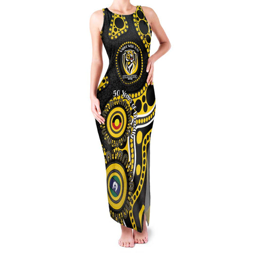Richmond NAIDOC Week 2026 Personalised Family Matching Tank Maxi Dress and Hawaiian Shirt 50 Years of Deadly Aboriginal Art