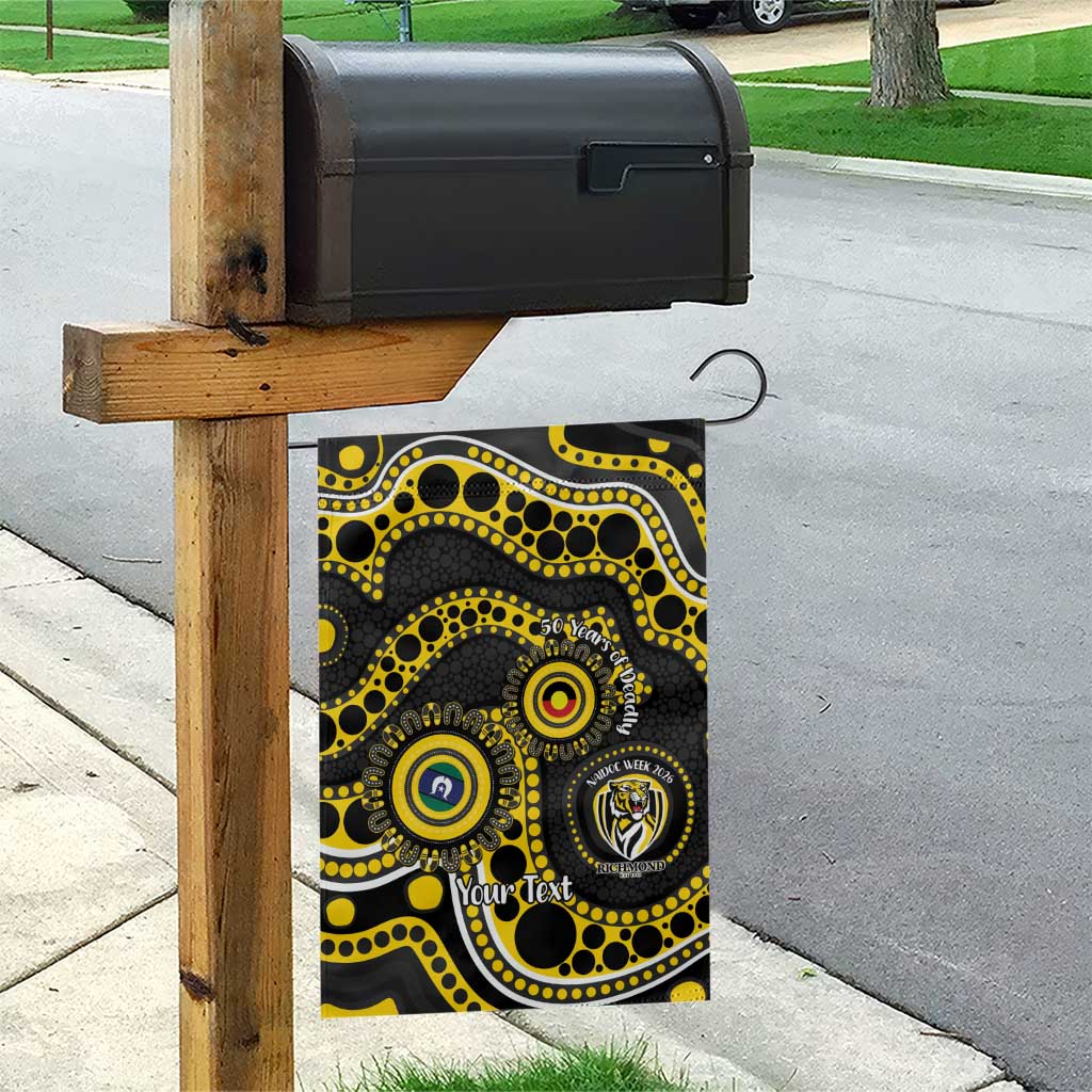 Richmond NAIDOC Week 2026 Personalised Garden Flag 50 Years of Deadly Aboriginal Art