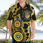 Richmond NAIDOC Week 2026 Personalised Hawaiian Shirt 50 Years of Deadly Aboriginal Art