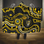 Richmond NAIDOC Week 2026 Personalised Hooded Blanket 50 Years of Deadly Aboriginal Art