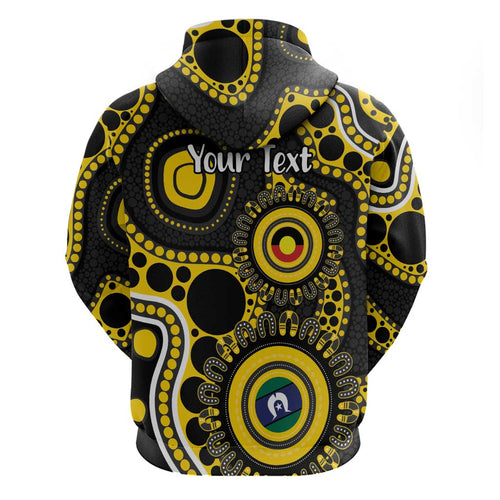 Richmond NAIDOC Week 2026 Personalised Hoodie 50 Years of Deadly Aboriginal Art