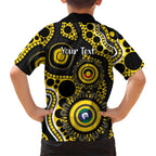 Richmond NAIDOC Week 2026 Personalised Kid Hawaiian Shirt 50 Years of Deadly Aboriginal Art