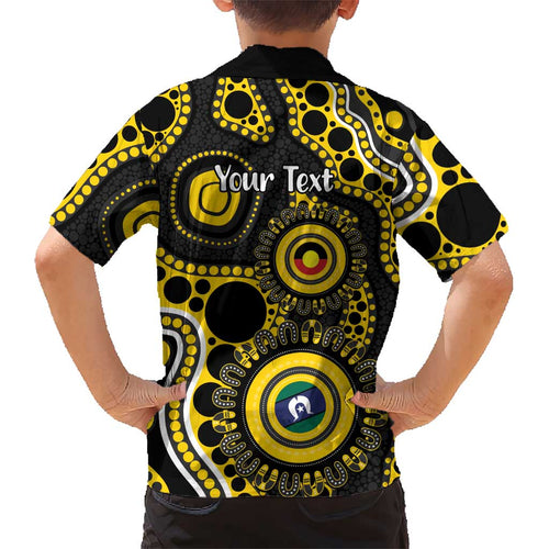 Richmond NAIDOC Week 2026 Personalised Kid Hawaiian Shirt 50 Years of Deadly Aboriginal Art