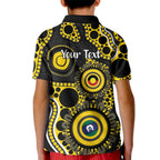Richmond NAIDOC Week 2026 Personalised Kid Polo Shirt 50 Years of Deadly Aboriginal Art