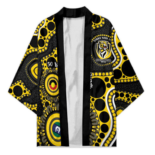 Richmond NAIDOC Week 2026 Personalised Kimono 50 Years of Deadly Aboriginal Art