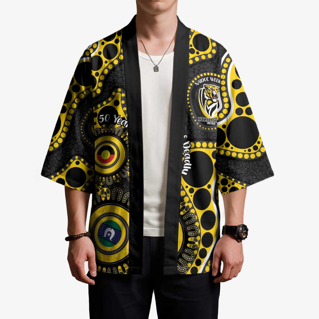 Richmond NAIDOC Week 2026 Personalised Kimono 50 Years of Deadly Aboriginal Art