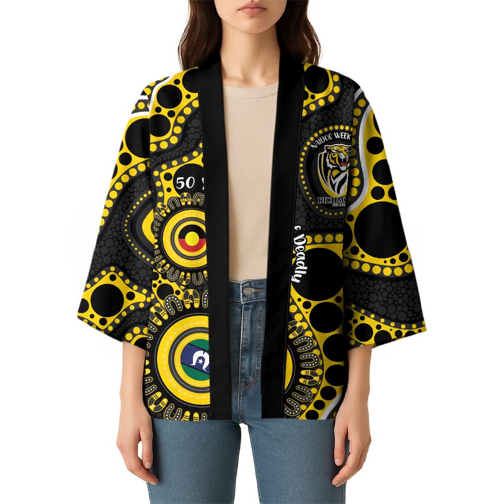 Richmond NAIDOC Week 2026 Personalised Kimono 50 Years of Deadly Aboriginal Art