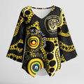 Richmond NAIDOC Week 2026 Personalised Kimono Sleeve Blouse 50 Years of Deadly Aboriginal Art