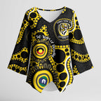 Richmond NAIDOC Week 2026 Personalised Kimono Sleeve Blouse 50 Years of Deadly Aboriginal Art