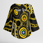Richmond NAIDOC Week 2026 Personalised Kimono Sleeve Blouse 50 Years of Deadly Aboriginal Art