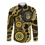 Richmond NAIDOC Week 2026 Personalised Long Sleeve Button Shirt 50 Years of Deadly Aboriginal Art