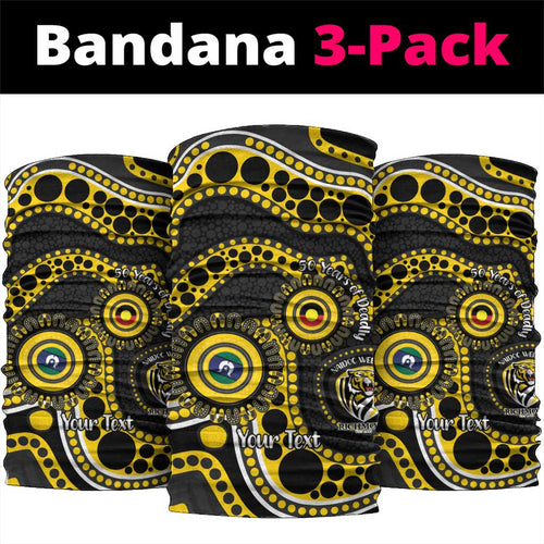 Richmond NAIDOC Week 2026 Personalised Neck Gaiter 50 Years of Deadly Aboriginal Art