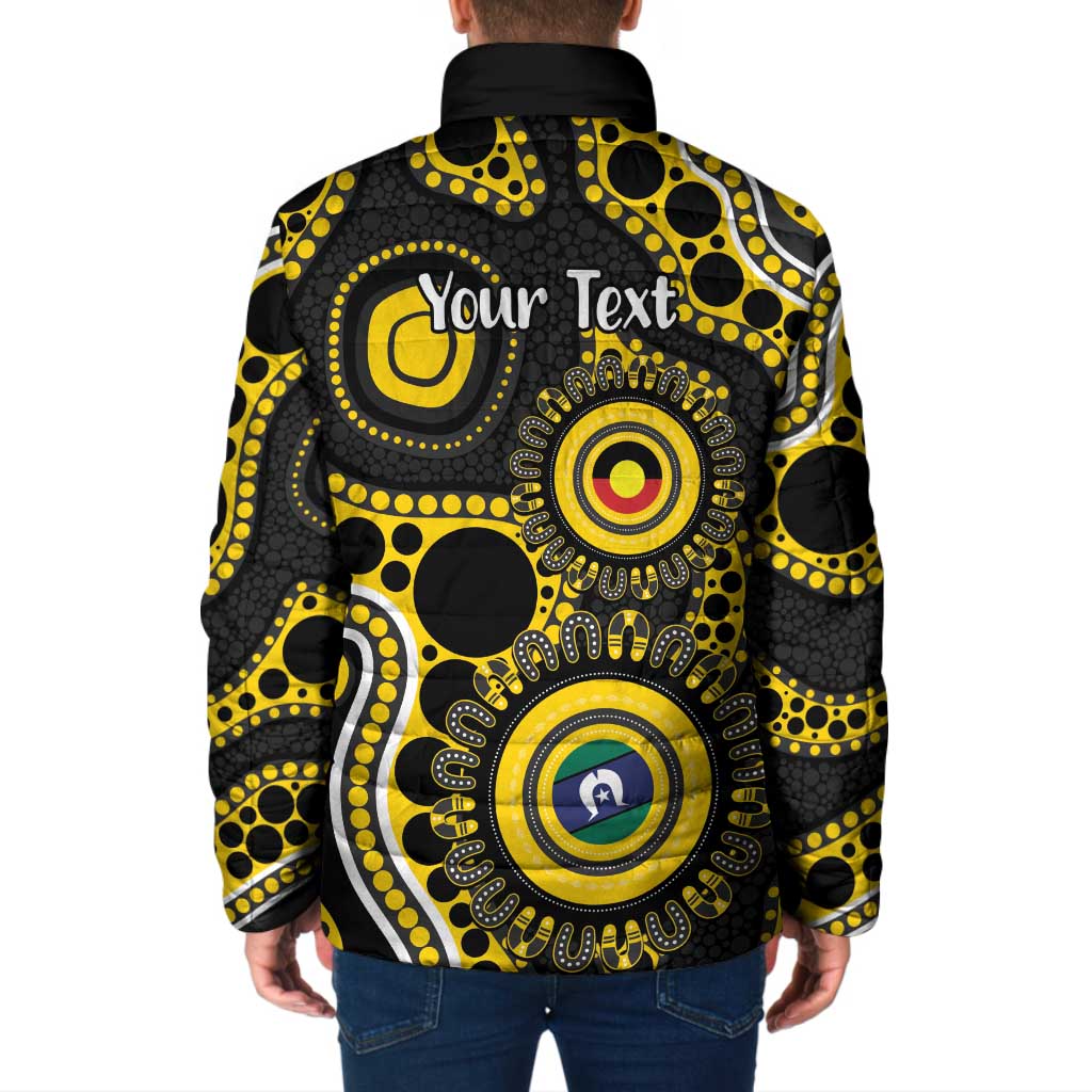 Richmond NAIDOC Week 2026 Personalised Padded Jacket 50 Years of Deadly Aboriginal Art