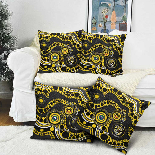 Richmond NAIDOC Week 2026 Personalised Pillow Cover 50 Years of Deadly Aboriginal Art
