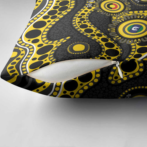 Richmond NAIDOC Week 2026 Personalised Pillow Cover 50 Years of Deadly Aboriginal Art
