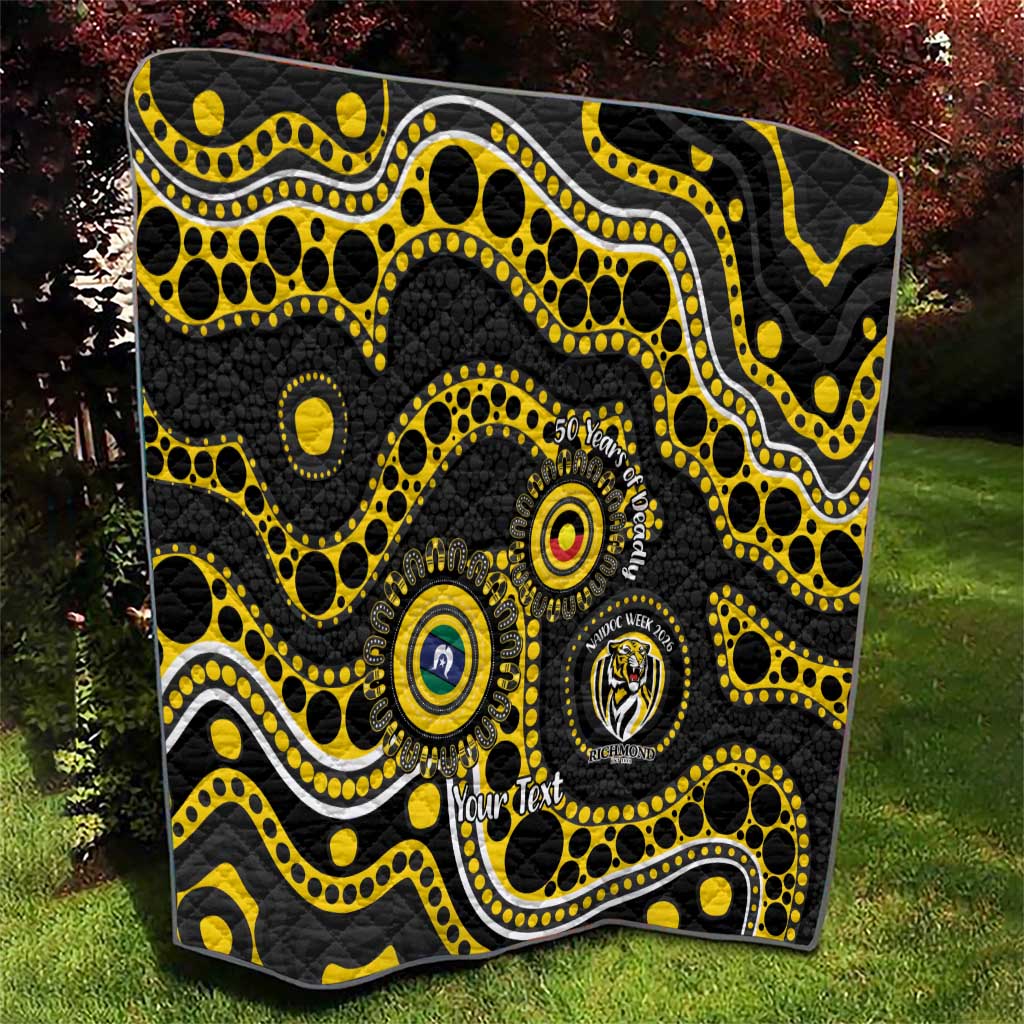 Richmond NAIDOC Week 2026 Personalised Quilt 50 Years of Deadly Aboriginal Art