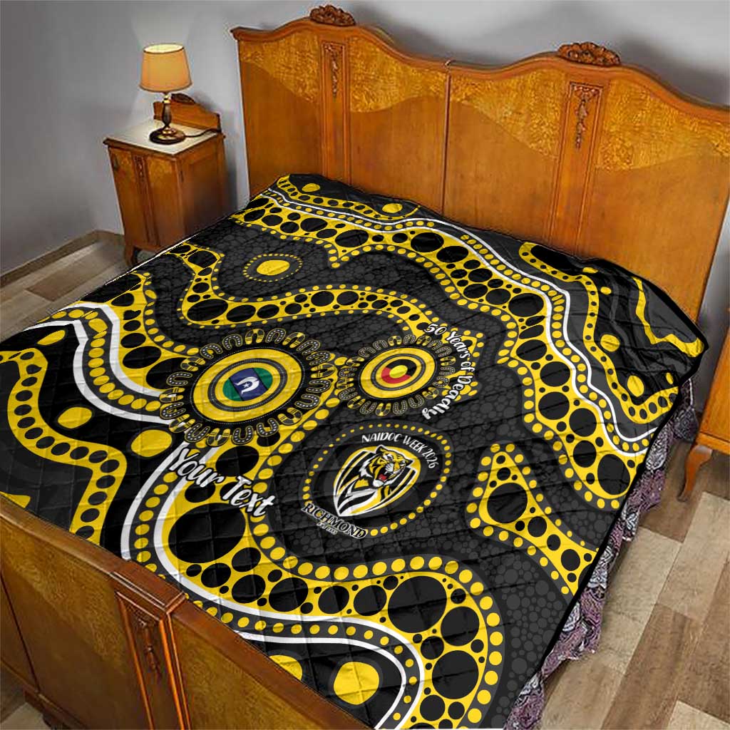 Richmond NAIDOC Week 2026 Personalised Quilt 50 Years of Deadly Aboriginal Art