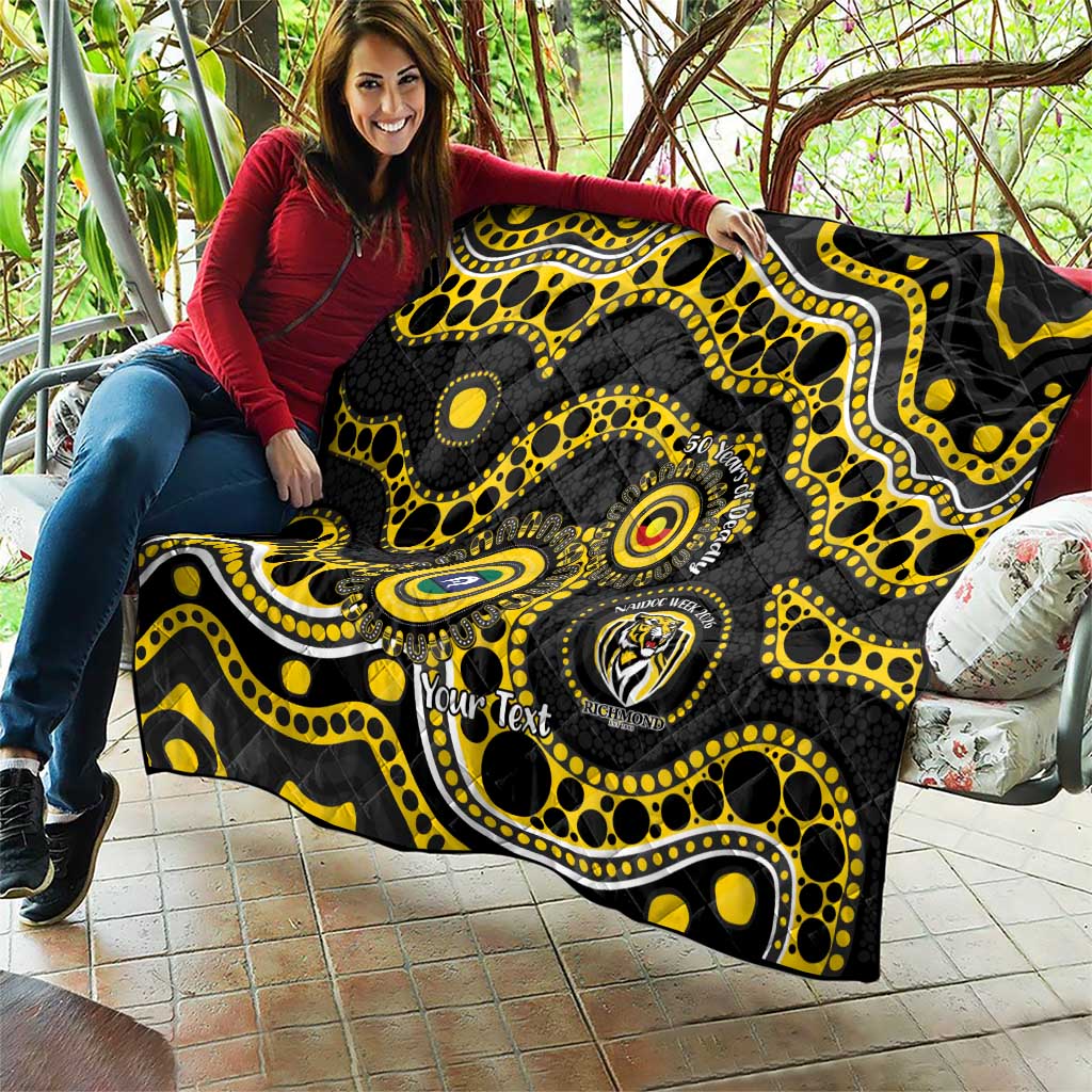 Richmond NAIDOC Week 2026 Personalised Quilt 50 Years of Deadly Aboriginal Art
