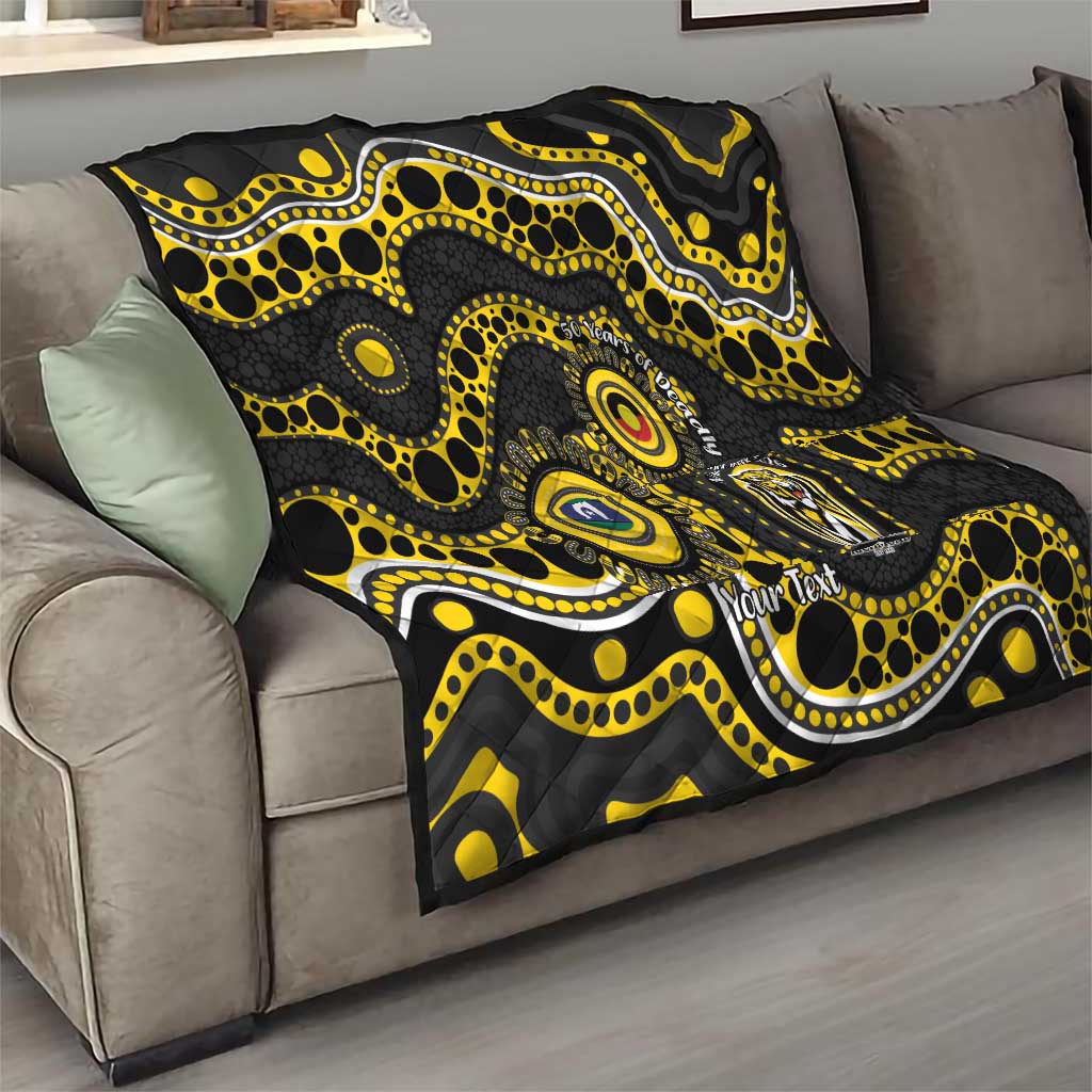 Richmond NAIDOC Week 2026 Personalised Quilt 50 Years of Deadly Aboriginal Art