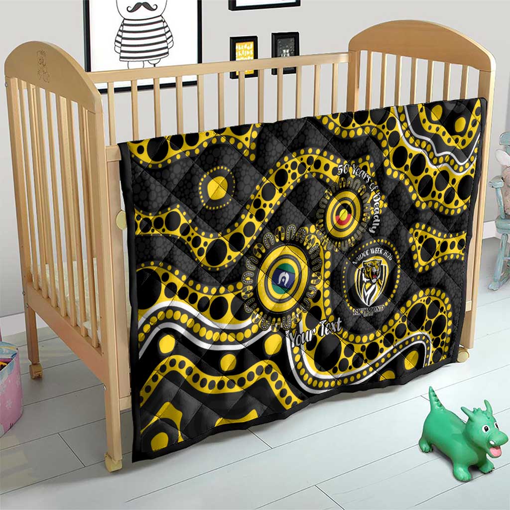 Richmond NAIDOC Week 2026 Personalised Quilt 50 Years of Deadly Aboriginal Art