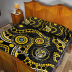 Richmond NAIDOC Week 2026 Personalised Quilt Bed Set 50 Years of Deadly Aboriginal Art