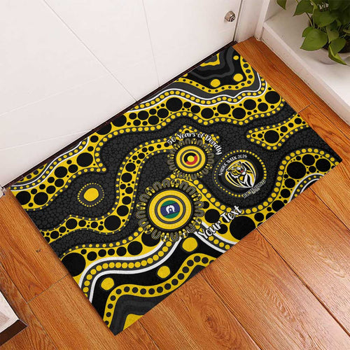 Richmond NAIDOC Week 2026 Personalised Rubber Doormat 50 Years of Deadly Aboriginal Art