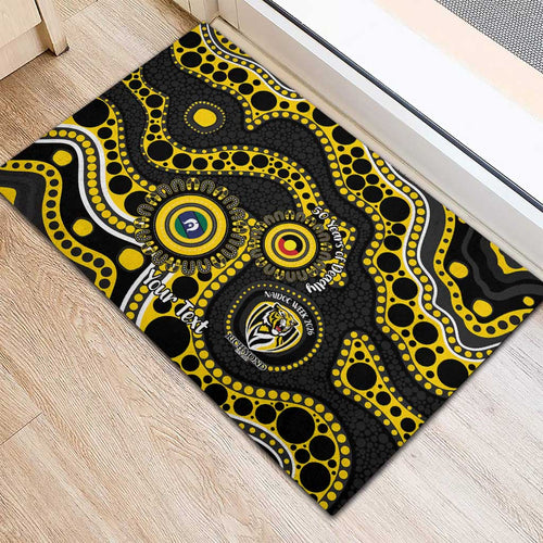 Richmond NAIDOC Week 2026 Personalised Rubber Doormat 50 Years of Deadly Aboriginal Art